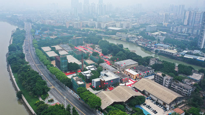 東莞鳒魚洲招商發(fā)布會(huì)布置