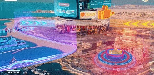 卡塔爾會(huì)場——3D數(shù)字孿生